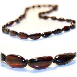 The Art Of Cure Baltic Amber Teething Necklace For Baby Cherry Bean - Anti-inflammatory