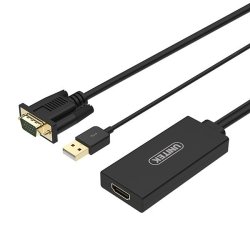 UNITEK Vga To HDMI Converter With Audio Y-8711
