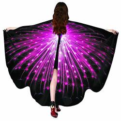 Dora Bridal Halloween Costumes Butterfly Peacock Cloak Cape Shaw Cosplay Poncho For Women