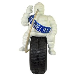 Ab Tools Michelin Man Sitting On Tyre Mascot Bibendum Wheel Cast Iron Statue Figure