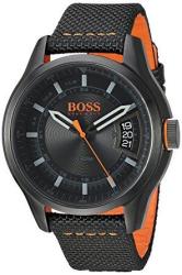 Boss Orange Hugo Boss Men's 'hong Kong Sport' Quartz Resin And Nylon Casual Watch Color:orange Model: 1550001