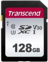 Transcend Sd Card Sdxc 300S 128GB U1 CLASS 10
