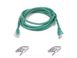 Belkin A3L791-10-GRN-S 10FT Cat 5E RJ45 Networking Patch Cable Lot Of 5