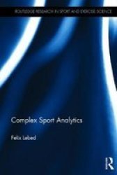 Complex Sport Analytics Hardcover