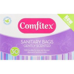 Comfitex Disposable Sanitary Bags 30 Bags