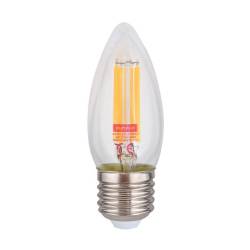 LED Filament Candle Globe E27 4W Clear Warm White