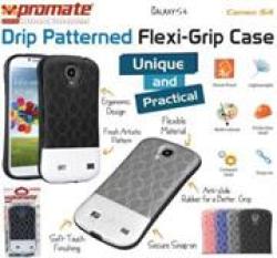 Promate Cameo.S4-cameo-Drip Patterned Flexi-Grip Snap On Case