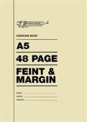 Freecom Freedom A5 48 Pages Exercise Book Feint And Margin 5 Pack- Ideal For Writing With Pen Or Pencil Pack Of 5 Retail Packaging No
