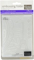 Couture Creations A2 Embossing Folder Paris