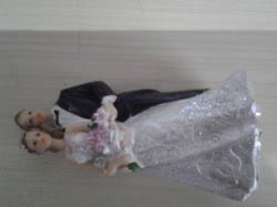 Wedding Bride And Groom Caketopper 11cm B2 Was R30 Now R16