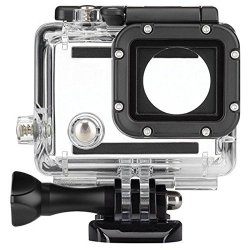 Sodial Waterproof Diving Protective Housing Clear Ca For Gopro Hero 3 3+ 4 Go Pro Oz