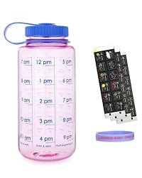 Belly Bottle Pregnancy Water Bottle Intake Tracker with Weekly Milestone  Stickers (BPA-Free) Pregnancy Gifts for First time Moms Must Haves  Essentials - Clear (Clear)