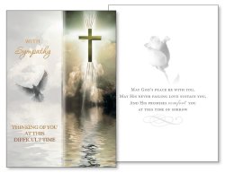 With Deepest Sympathy - Thinking Of You Greeting Card