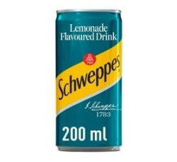 Lemonade Soft Drink Cans 24 X 200 Ml