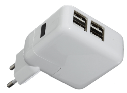 4 Ports Usb Ac Charger