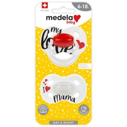Medela Baby Pacifier Day Night Sig 6M