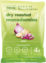 Dry Roasted Macadamias - Onion