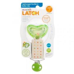 Munchkin Latch Pacifier And Clip 6+ Months