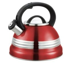 3L Top Stove Whistling Kettle - Candy Red
