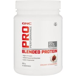 GNC Pro Performance Blended Protein Strawberry 450G
