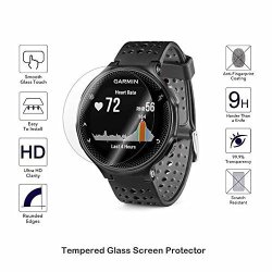 Kaibsen For Garmin Forerunner 225 235 2.5D Tempered Glass Screen Protector HD Clear Glass Film No-bubble 9H Hardness Scratch Resist