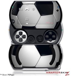 Soccer Ball - Decal Style Skins Fits Sony Pspgo