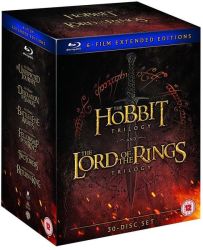 Hobbit Trilogy the Lord Of The Rings Trilogy: Extended Edition Blu-ray