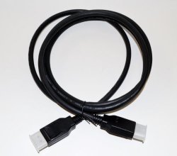 Foxconn Displayport Male To Male Black 6 Foot Cable 6 Foot Dp To Dp