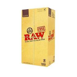 Raw Pre-rolled Cone 1400 Pack King Size