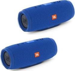 Jbl Charge 3 Waterproof Portable Bluetooth Speaker - Pair Blue blue
