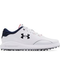 Men's Ua Draw Sport Spikeless Golf Shoes - White 9.5