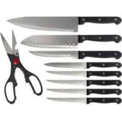 Homemark Homemax - Power Chef Self Sharpening Knife Set - Set Of 9