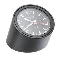 Deals On Mondaine A667 Tube 60sbb Desk Clock Black Dial Tube Case