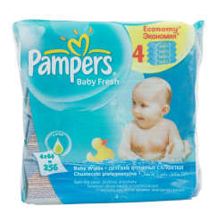 Pampers Fresh Refill Wipes 256'S