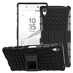 Sony Xperia Z5 Premium Case - Moko Heavy Duty Rugged Dual Layer Armor With Kickstand Protective Cover For Xperia Z5 Premium 5.5 Inch