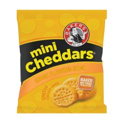 Bakers MINI Cheddars 33G - Cheese