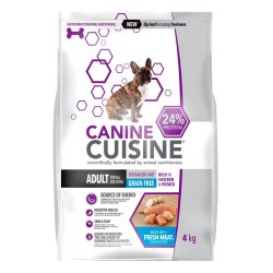 CANINECUSAINE - Canine Cuisine Grain Free Chicken Potato Dog Food