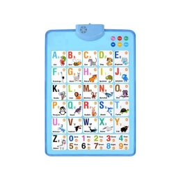 Mihuis Alphabet Numbers Animals Interactive Talking Wall Chart