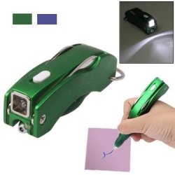 Multi-function 3-IN-1 Ball Pen With Knife And Light Promotion & Fashion Pen Random Color Deliv...