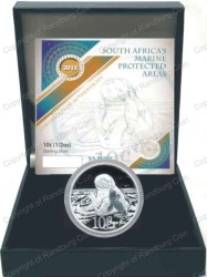 2015 Silver Marine Protected Areas Proof 10 Cent 1 2 Oz