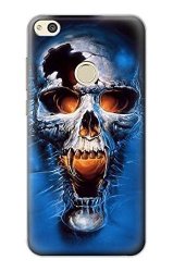 R1462 Vampire Skull Case Cover For Huawei P8 Lite 2017