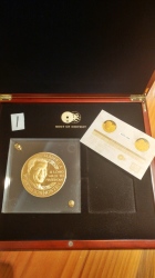 De Klerk mandela Troy Pound Medallion 2006