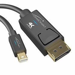Kabeldirekt - MINI Displayport Thunderbolt To Displayport Cable MINI Dp To Dp - 10 Feet - Uhd With 4K 60HZ Version 1.2 For PC