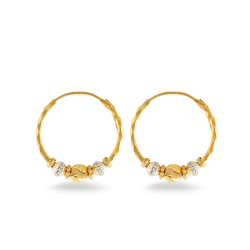 9CT Gold Hoop Earrings