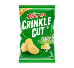 Willards Crinkle Cut Potato Chips All Variants 18 X 125G