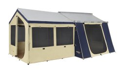 OZtrail Cabin Canvas Sunroom Tent