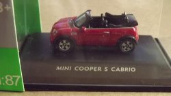 Welly Nex Ho 1:87 Mini Cooper S Cabrio