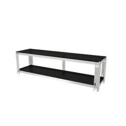 Goldrush Tv Stand -silver