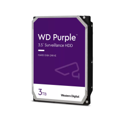 Western Digital Wd Purple Surveillance 3.5" 3TB 5400RPM Sata Cmr 256MB Cache Nvr Internal Hard Drive 9WD33PURZ