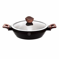Berlinger Haus Shallow Pot With Lid 28 Cm Ebony Rosewood Collection